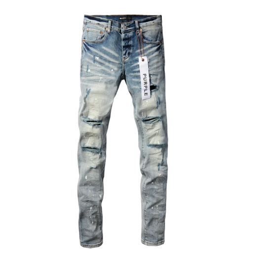 jeans purple